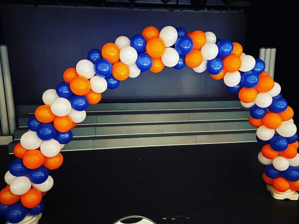 Balloon Arch 10 feet high by 9 feet wide