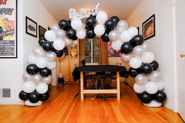 Balloon Arch 10 feet high by 9 feet wide