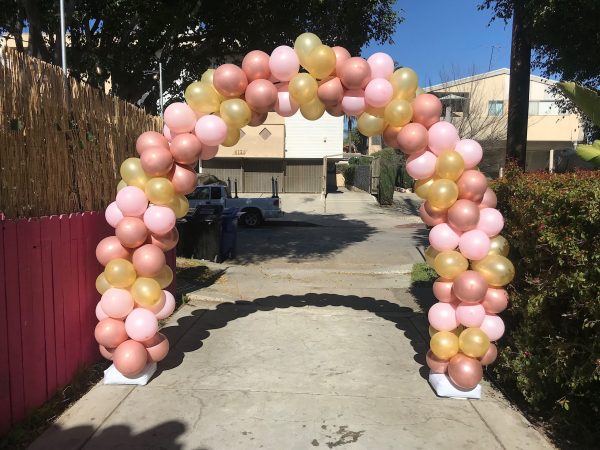 Balloon Arch 10 feet high by 9 feet wide