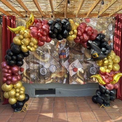 Open Circle Balloon Arch by Boom Balloon Los Angeles, customizable event decor